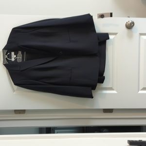 Navy Suit with Skirt